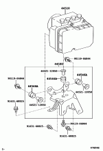 BRAKE TUBE & CLAMP 2